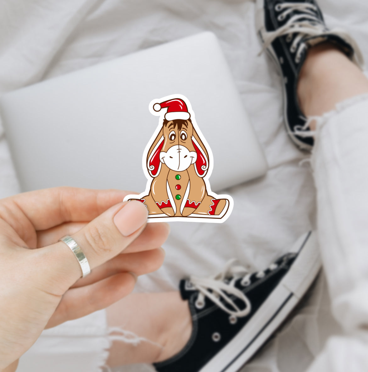 Christmas Cartoon Vinyl Decals (15 Designs Available)