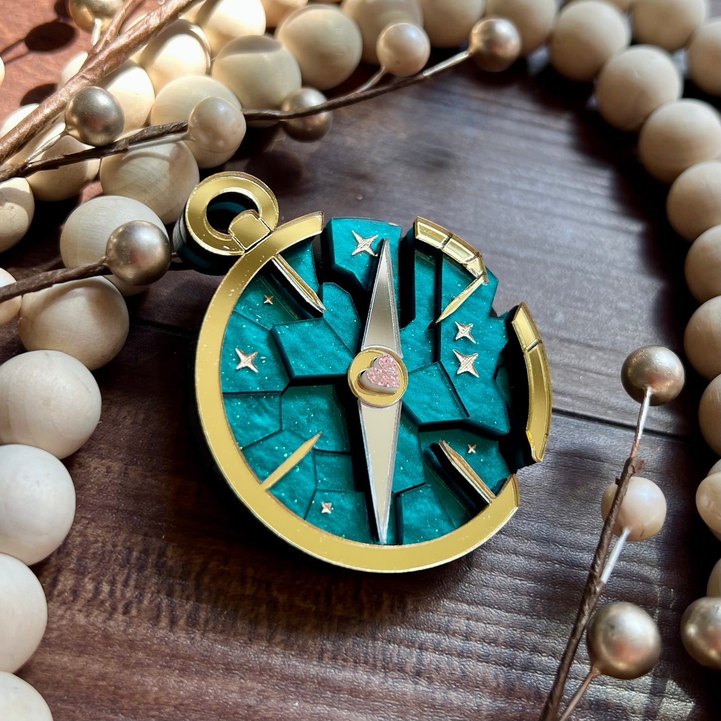 Broken Compass BROOCH