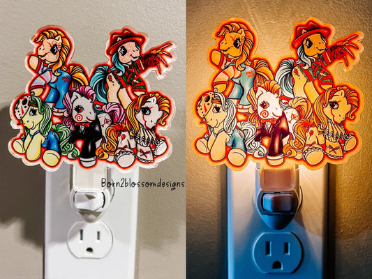 NEW CLEARANCE My Horror Pony Nightlight