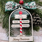 NEW! 2024 North Pole Personalized Family Christmas Ornament