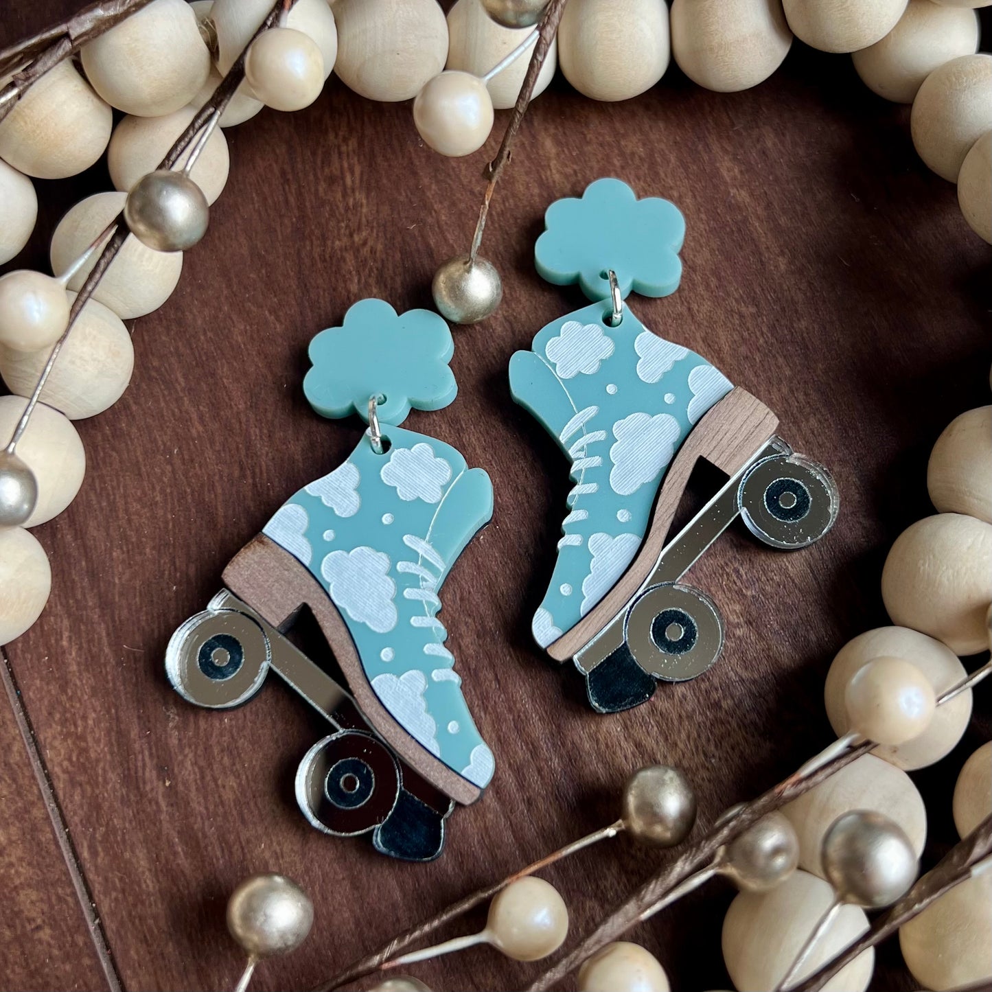 Retro Roller Skate Dangles (2 Color Options!)