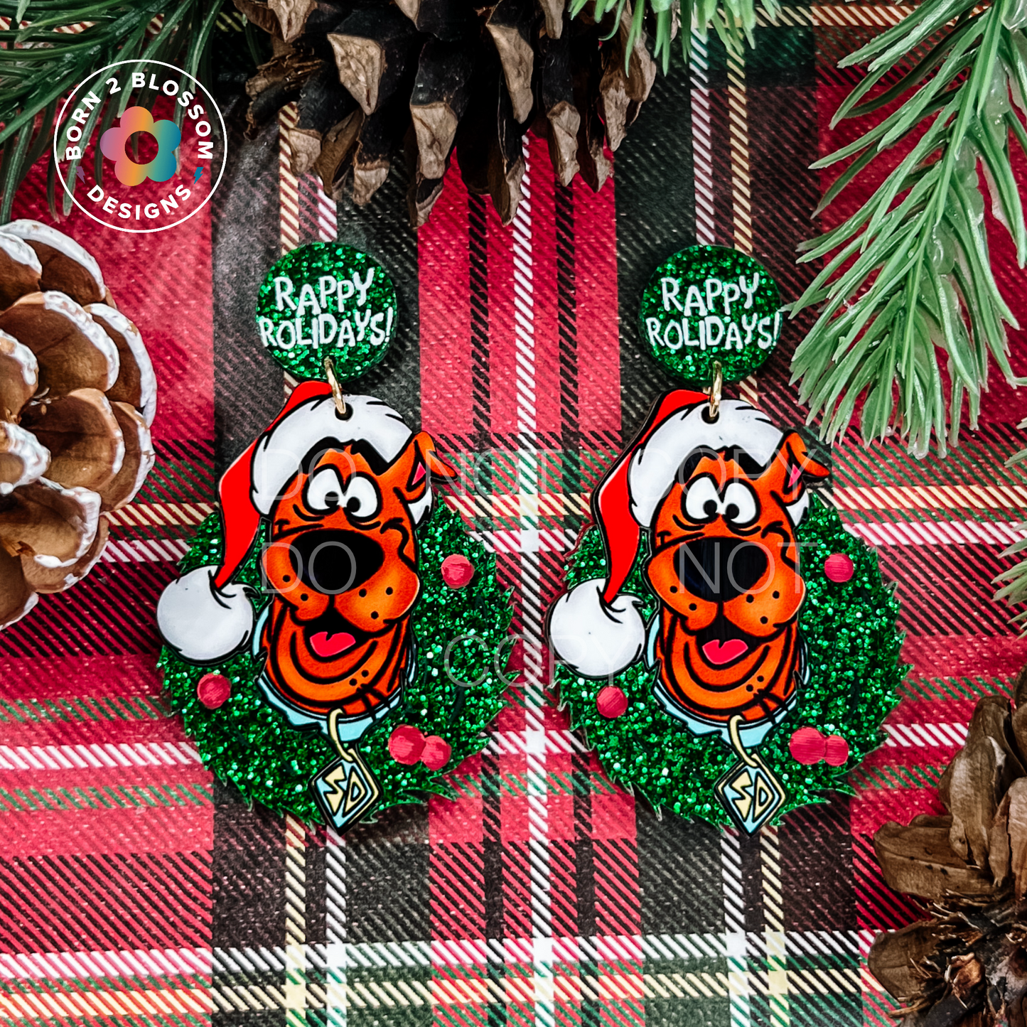 Scooby Wreath Dangles