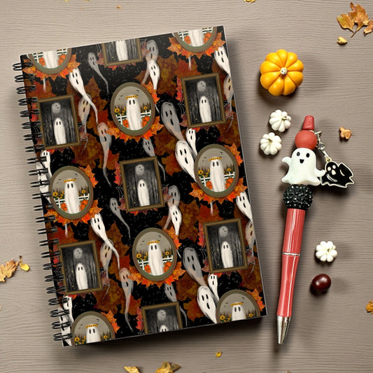Framed Ghost Notebook & Pen Set