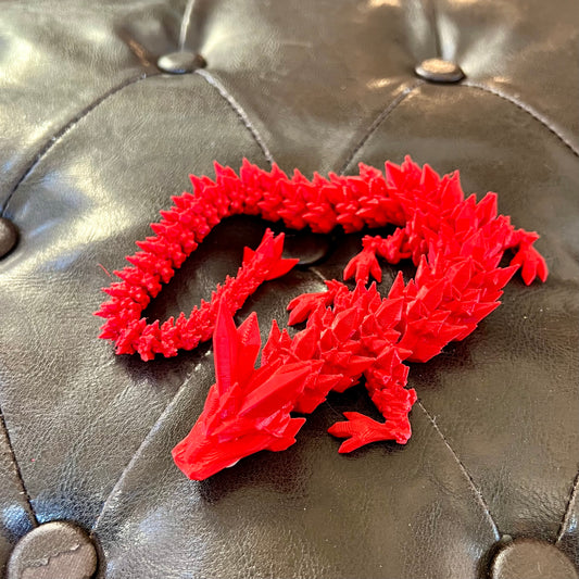 DEC CLEARANCE 3D Printed Red Dragon