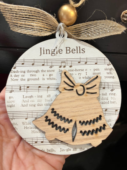 MAY CLEARANCE Christmas Carol Ornaments