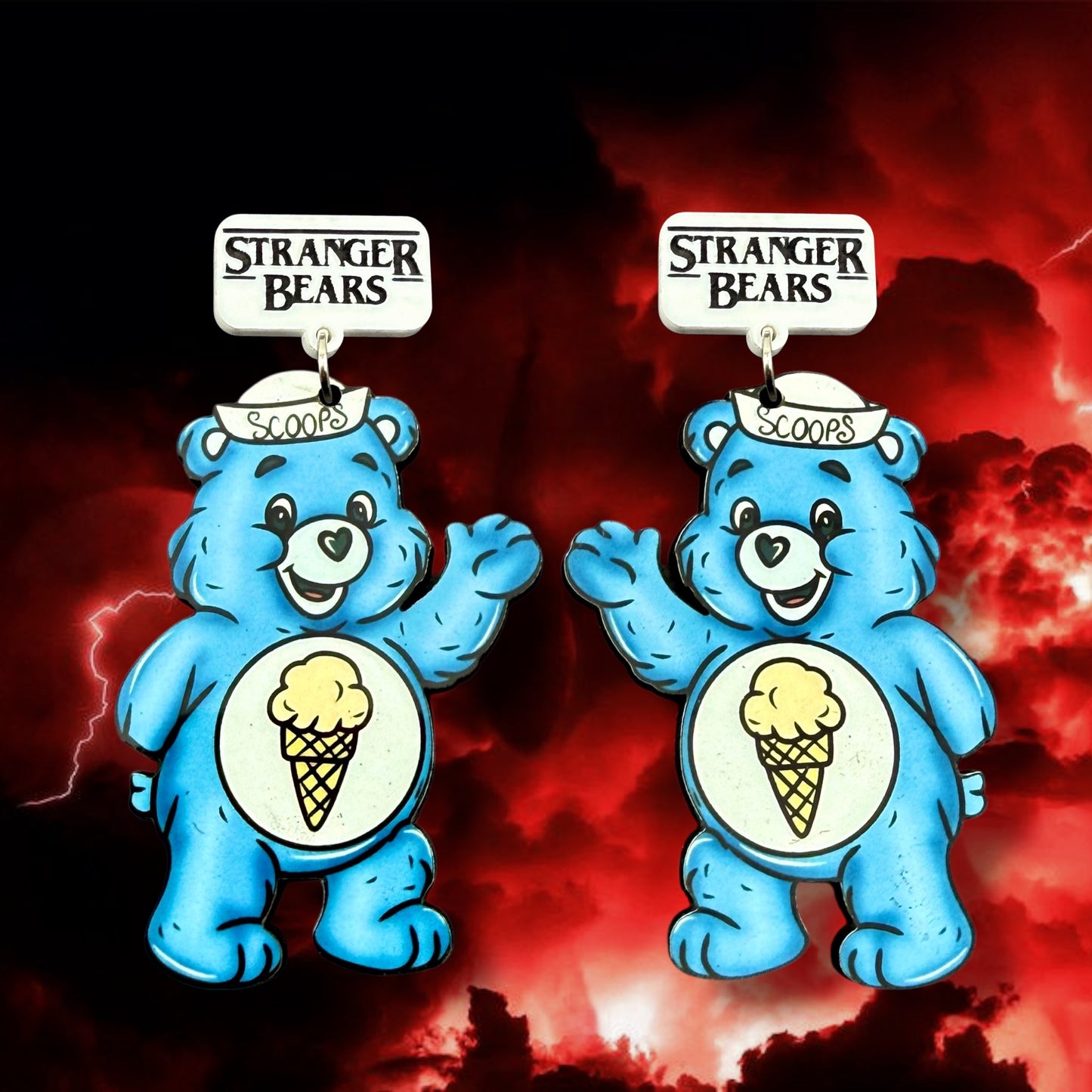 Stranger Bears Dangles (7 Designs Available!)