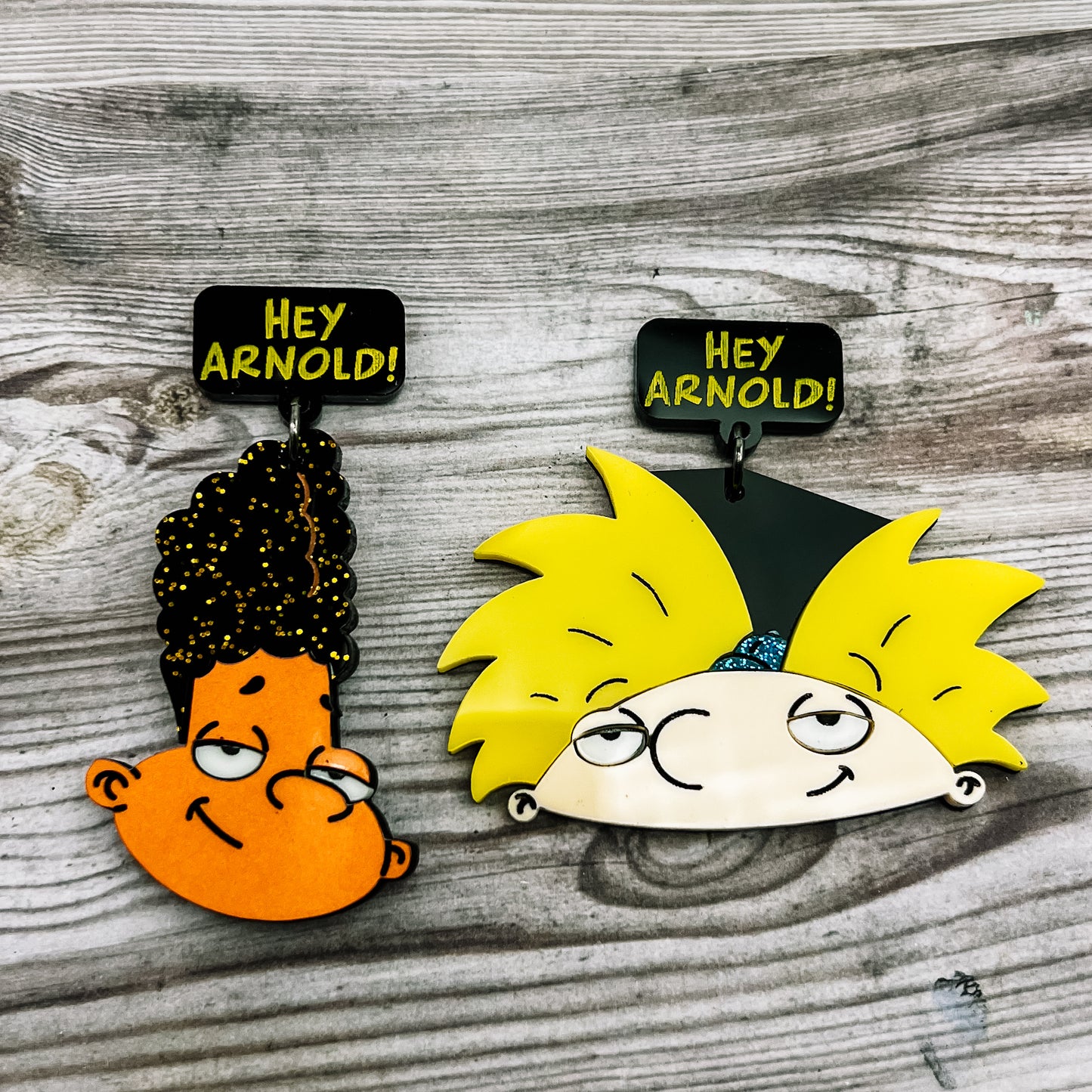 Hey Arnold Earrings