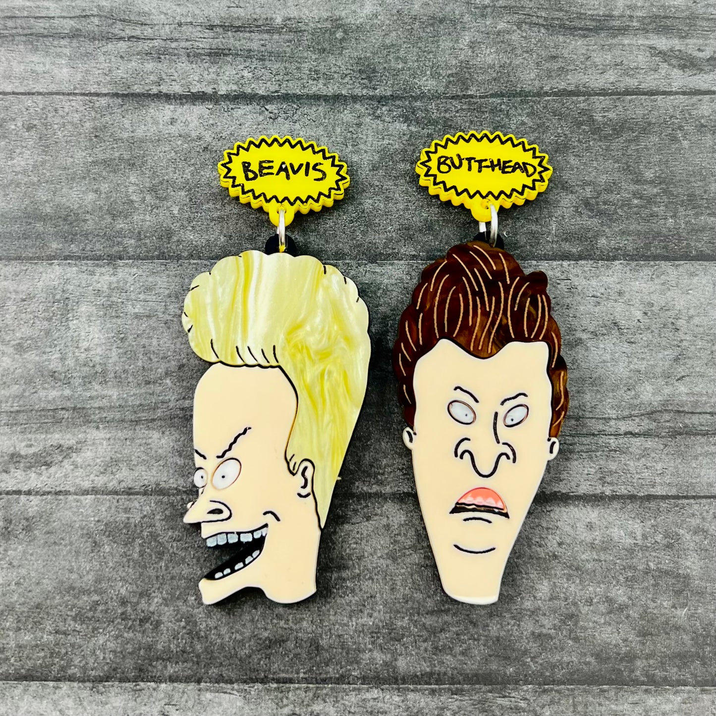 Beavis & Butthead Earrings