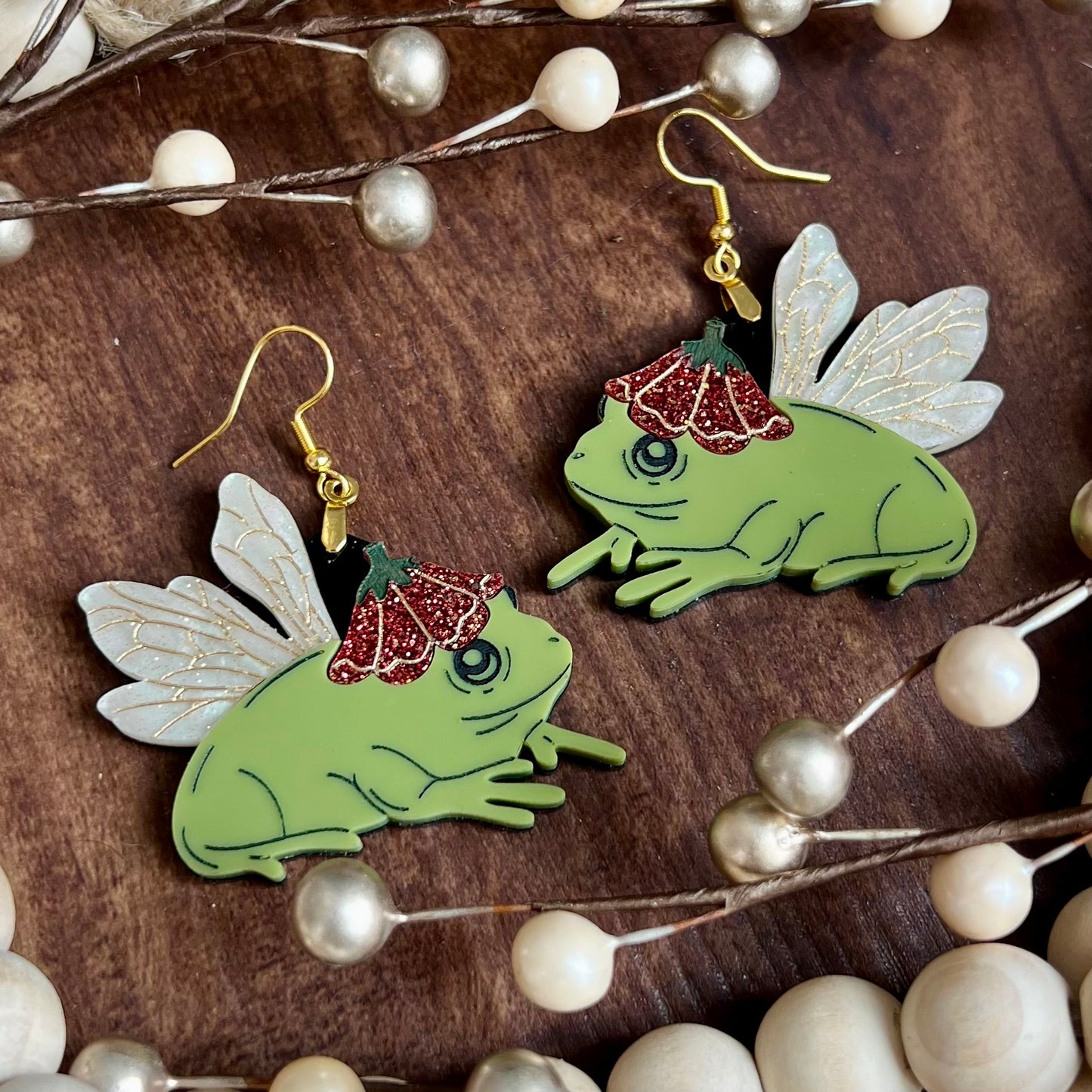 Frog Fairy Dangles