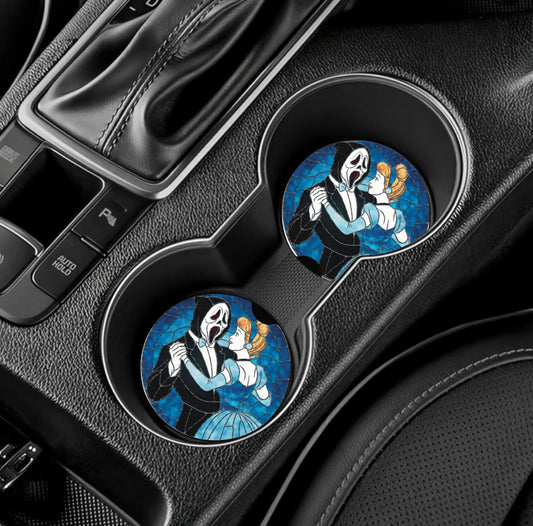 Ghost X Cinderella Car Coaster Set