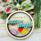 2025 NEW … Merry + Bright Personalized Family Christmas Ornament