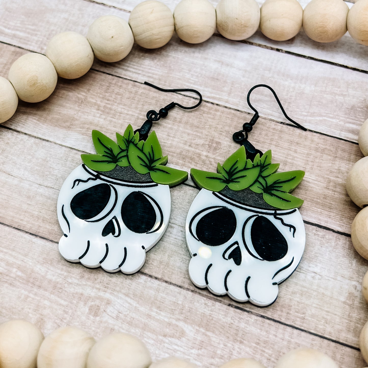 Skull Plant Dangles