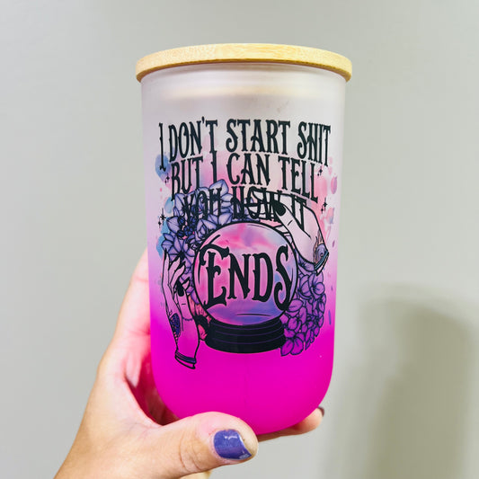 NEW CLEARANCE Taylor Swift Glass Can Tumbler