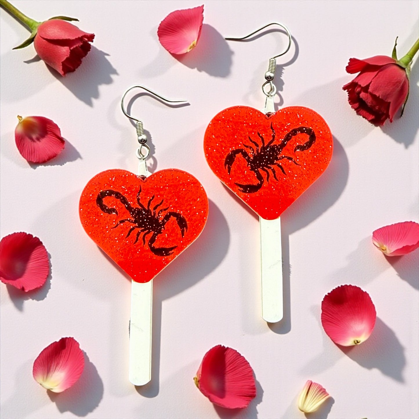 Scorpion Heart Sucker Dangles