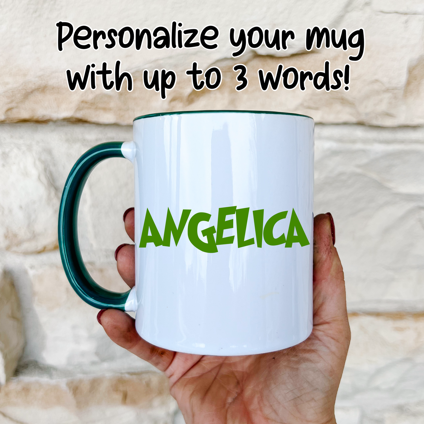 Mean Muggin Ceramic Mug (Personalization Available)