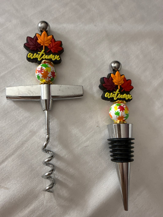 Ok Clearance Wine Bottle Opener and Stopper for Autumn