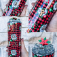 Buffalo Plaid Santa Tumbler