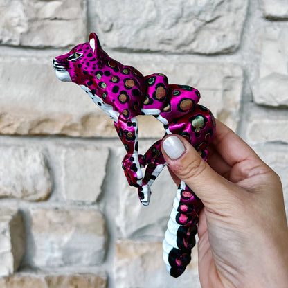 3D Printed Articulated Lisa Frank Leopard