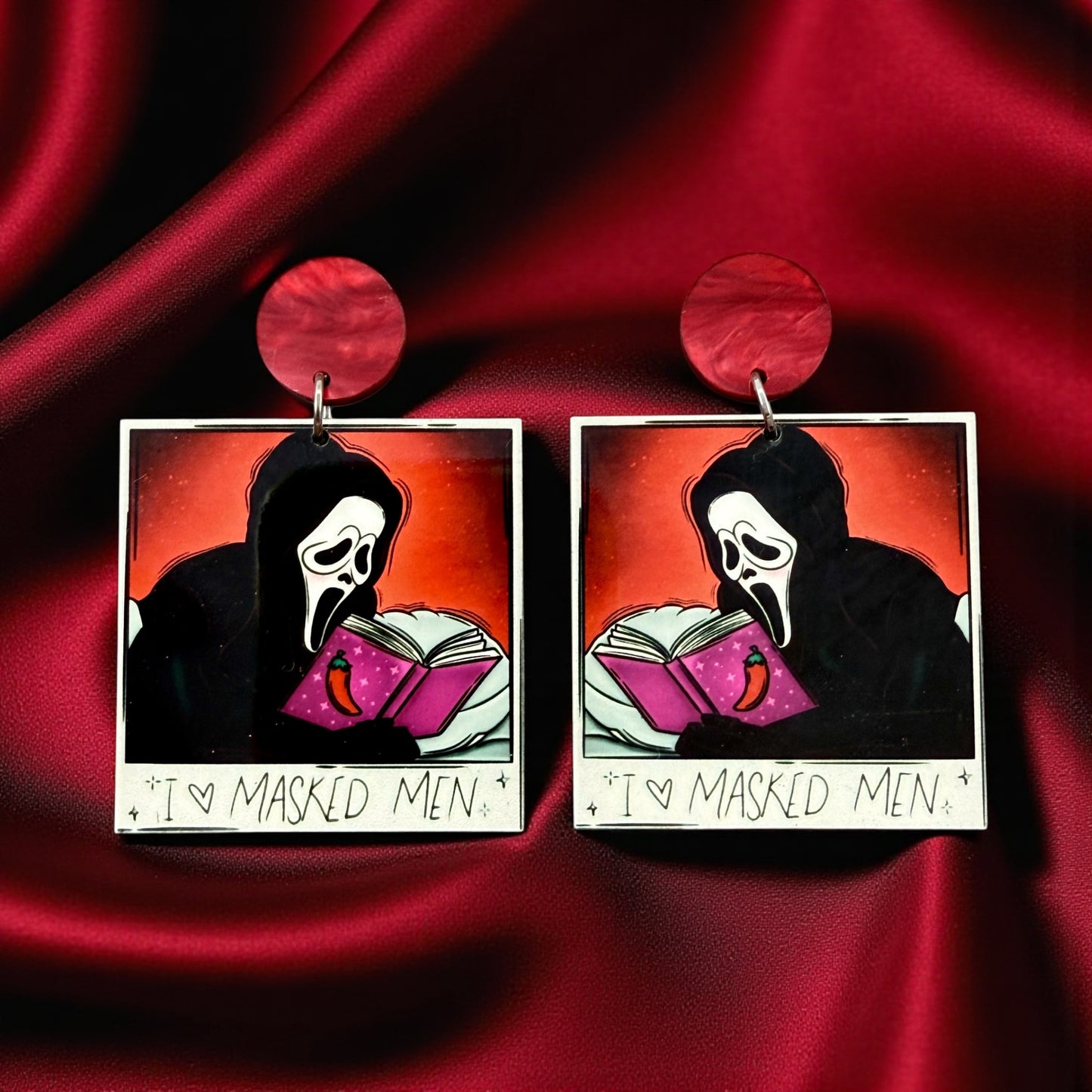 Horror Reader Dangles (2 Designs Available)