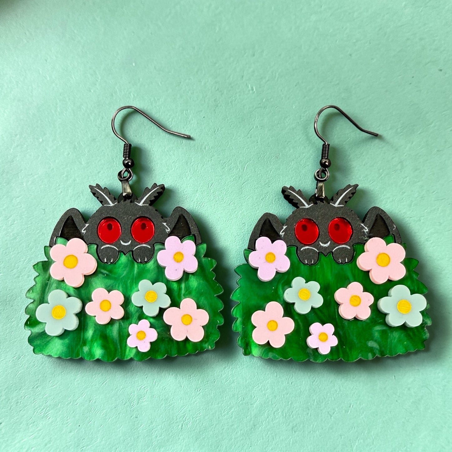 Spring Mothman Dangles
