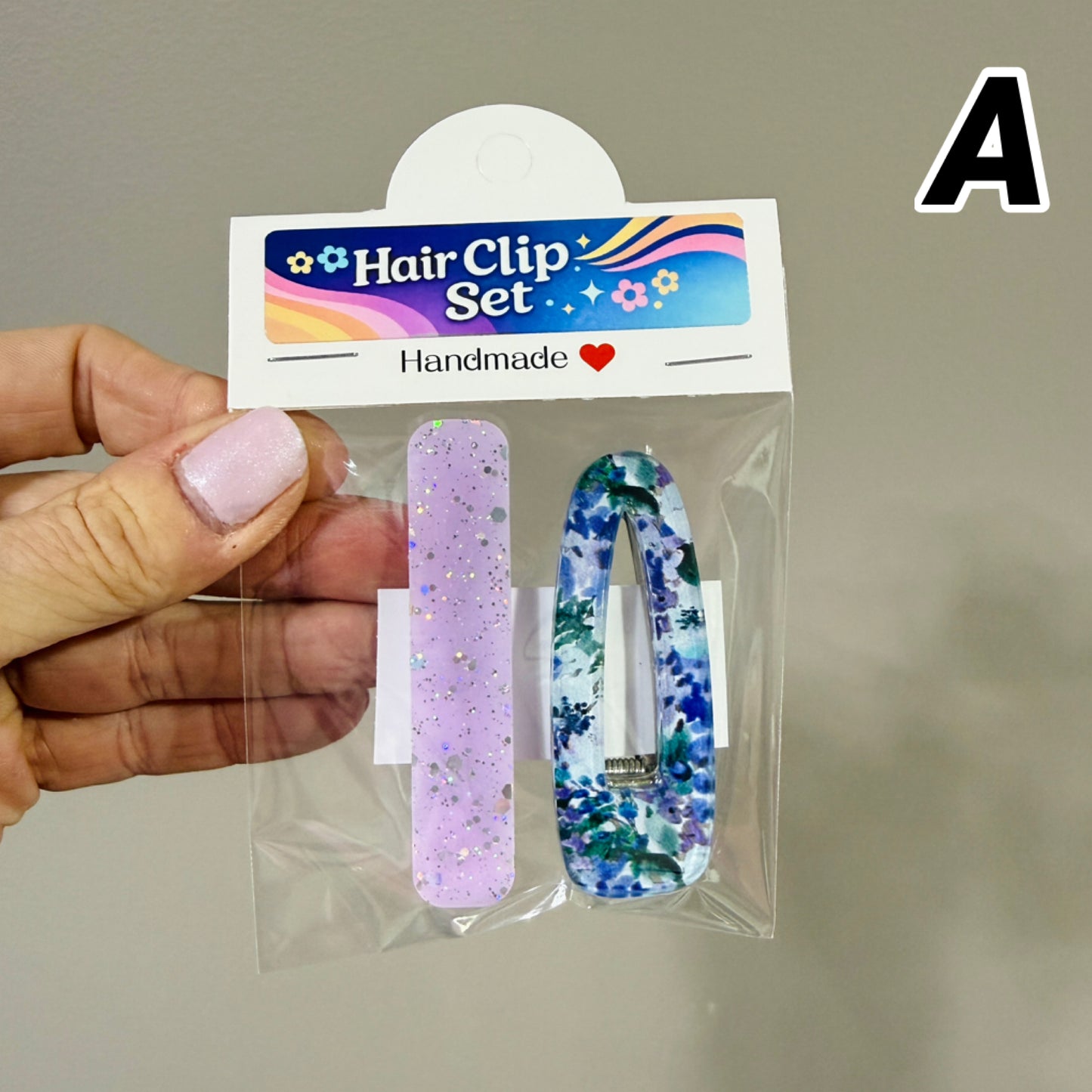Hair Clip Set (Multiple Color Combos!)