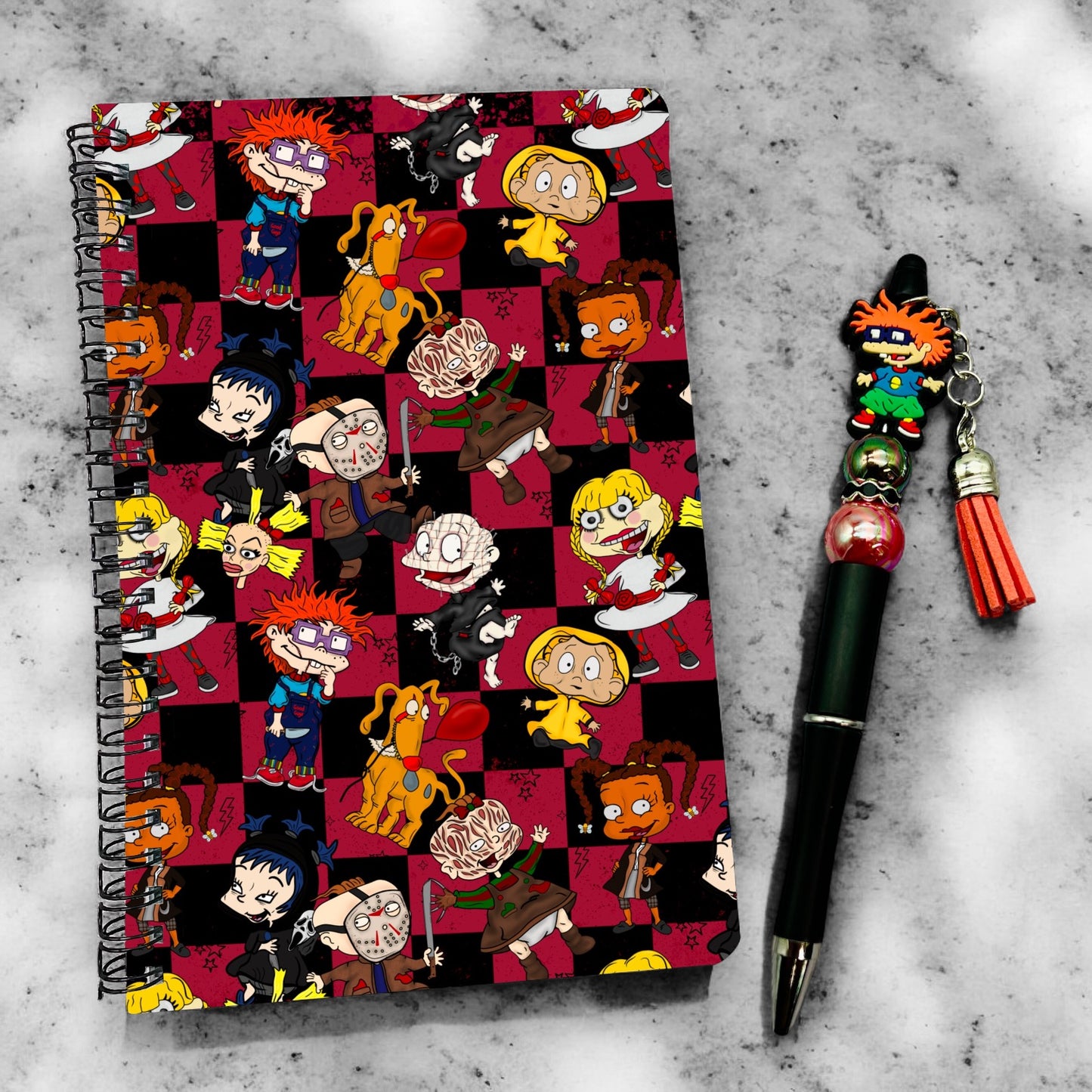 Horror Rugrats Notebook & Pen Set