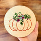 Floral Pumpkin DIY Embroidery Kit