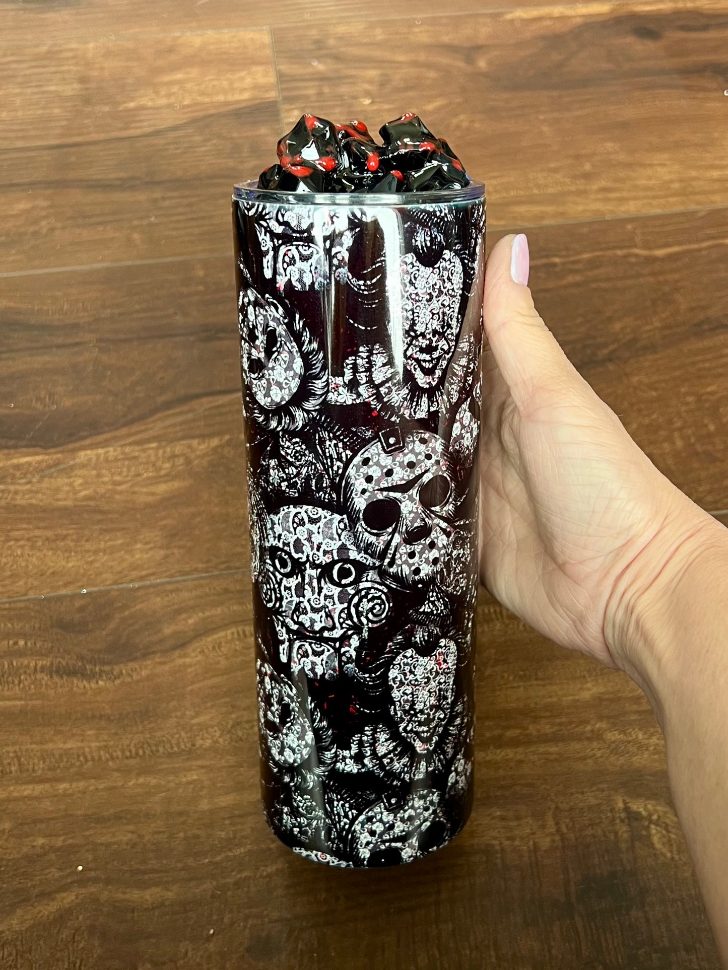 Horror Lace Tumbler