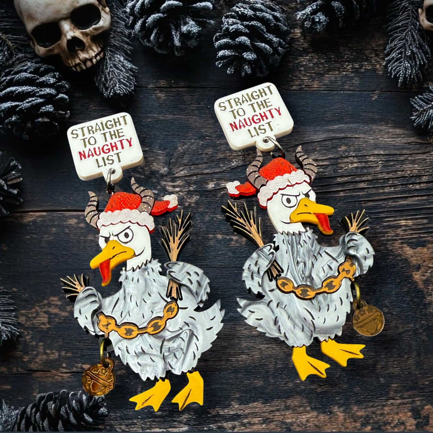 Krampus Goose Dangles
