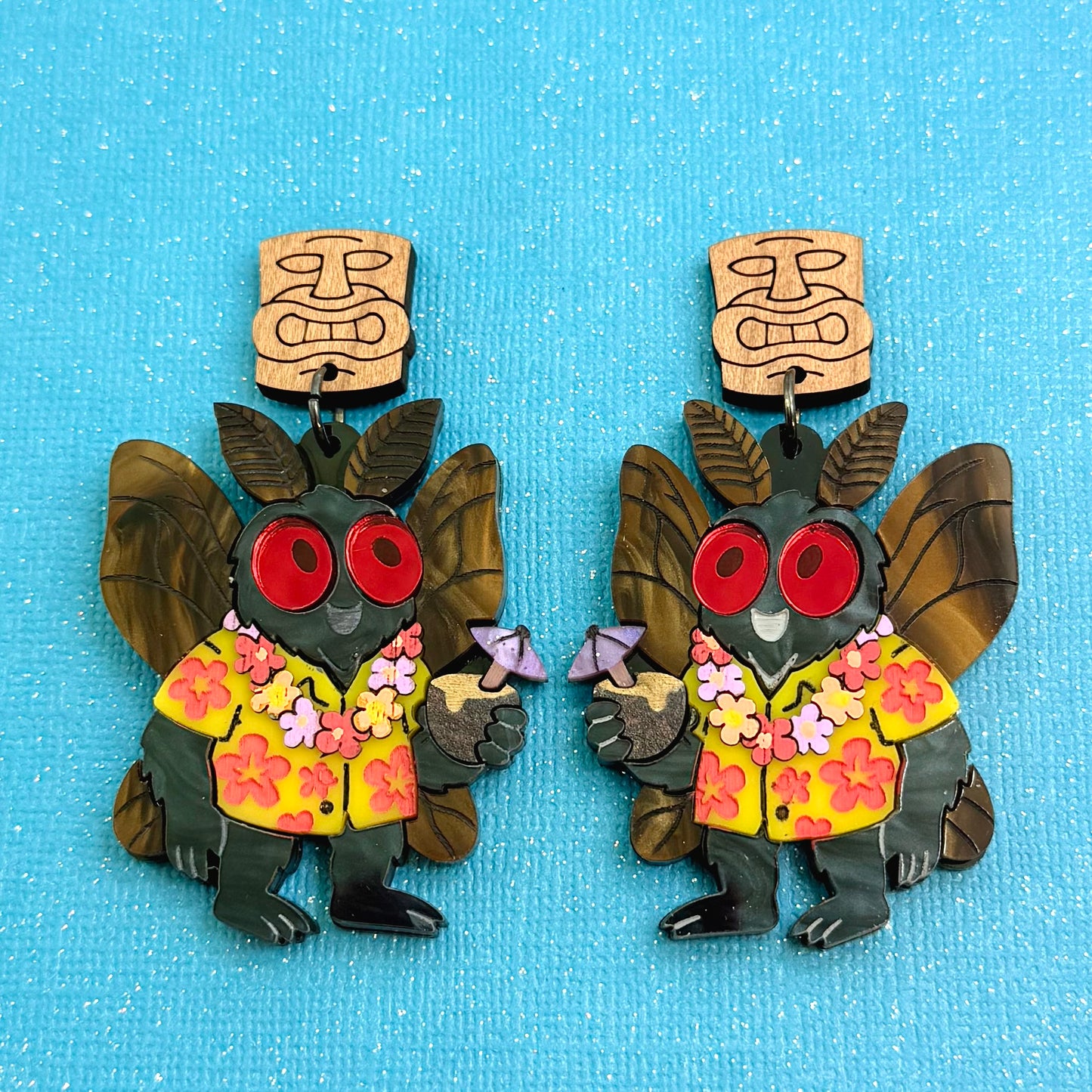 Tropical Mothman Dangles