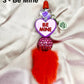 Furry Valentines Conversation Beaded Pens