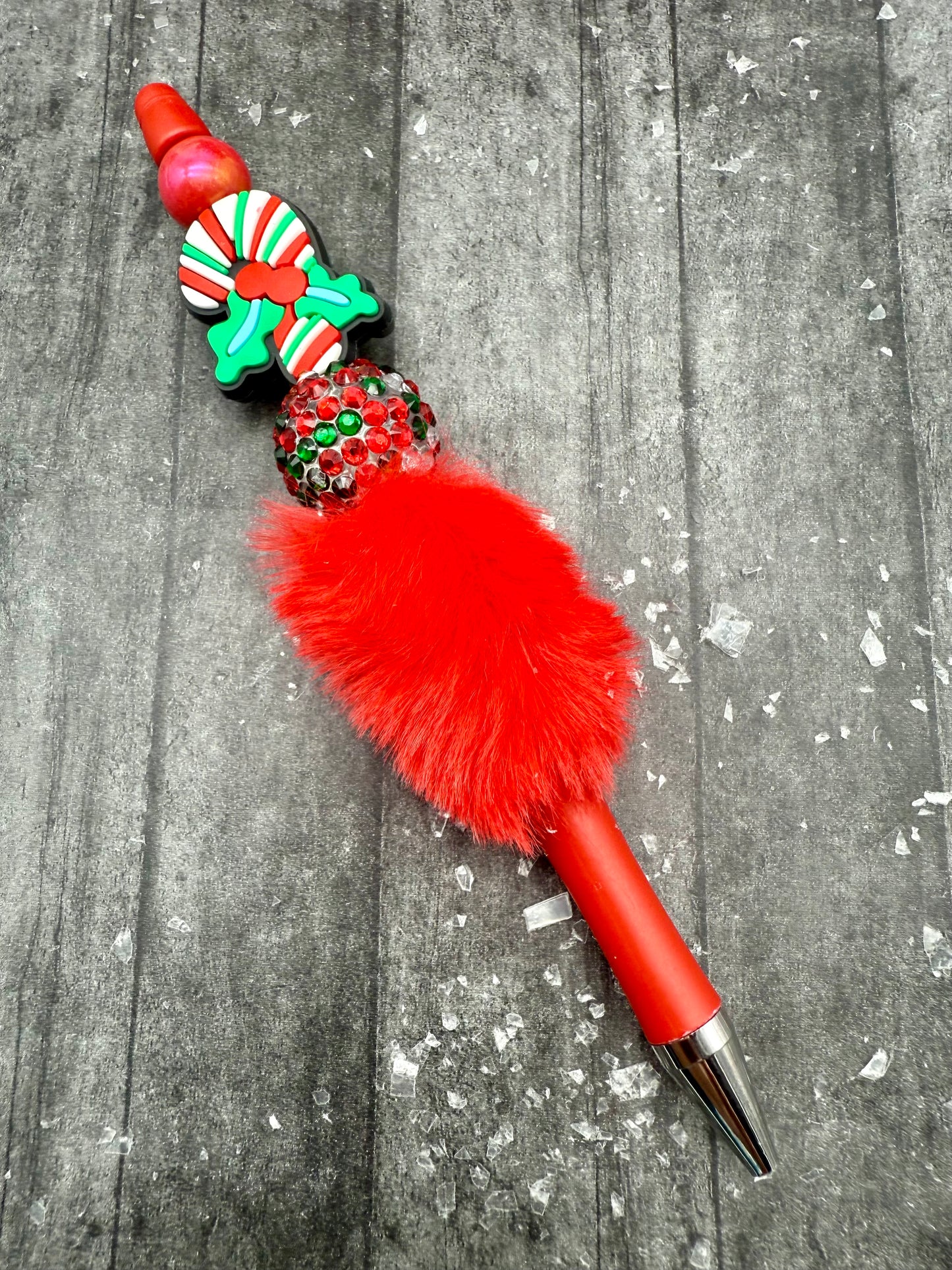 Christmas Furry Pens