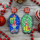 Grinch Stained Glass Dangles