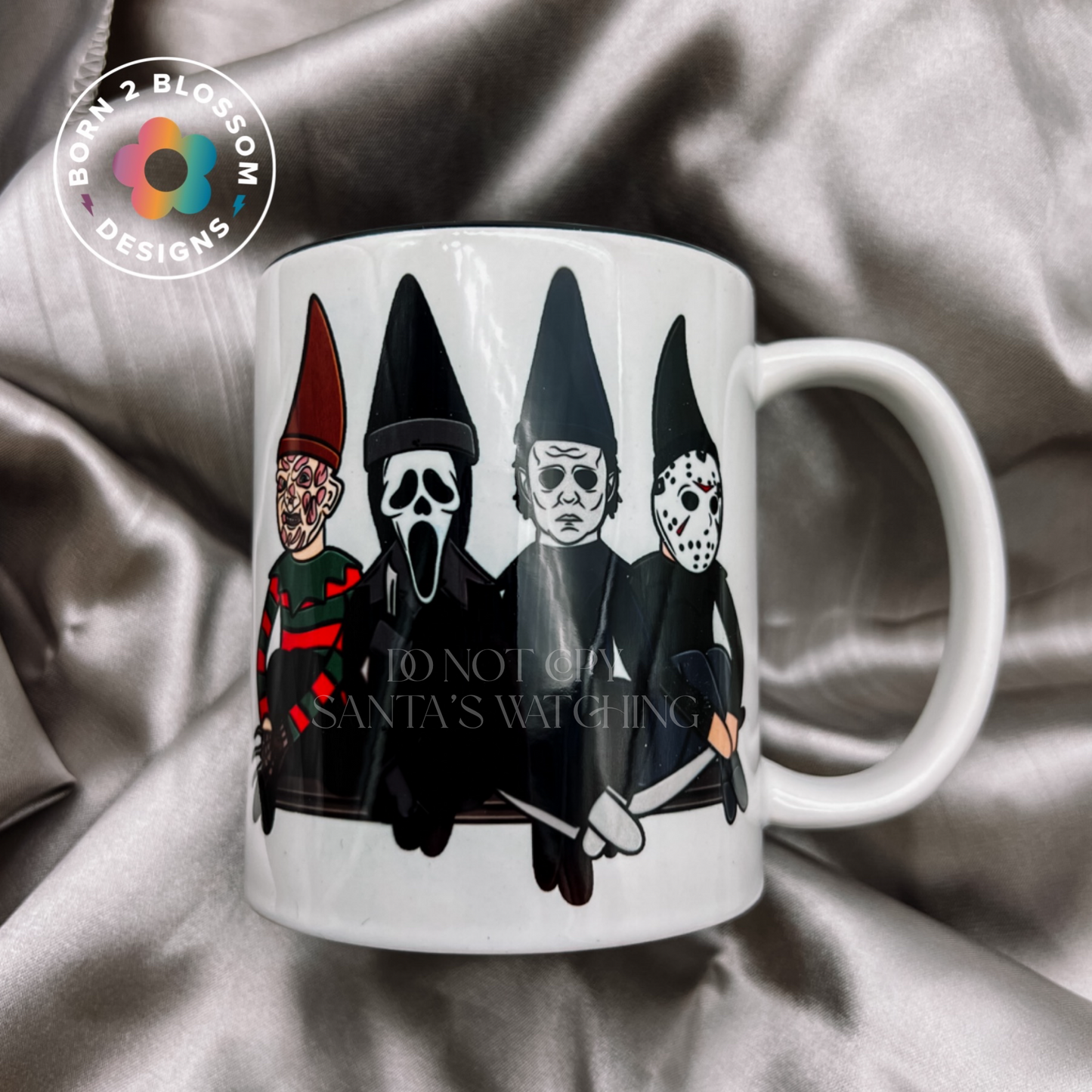 Horror on a Shelf Ceramic Mug (Personalization Available)