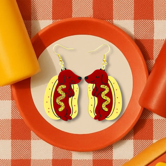 Hot Dog Dog Dangles