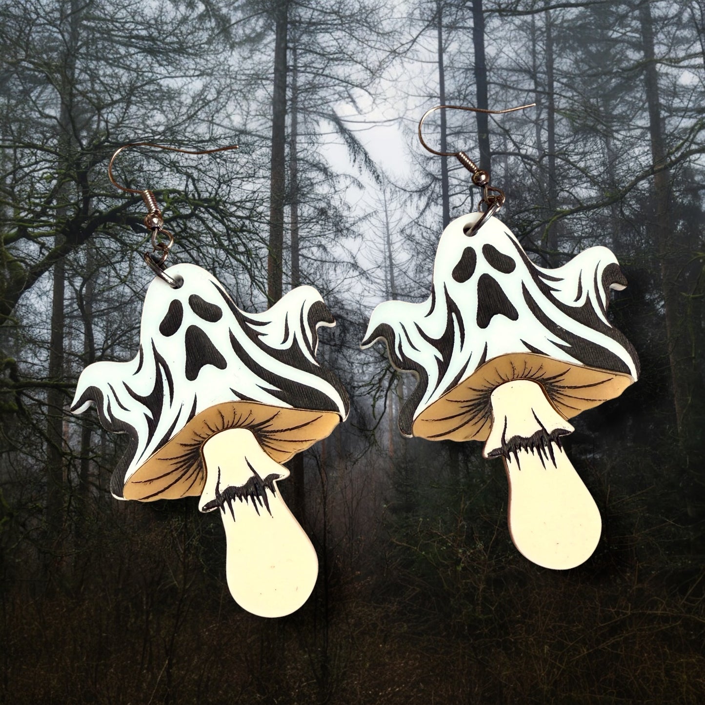 Ghost Mushroom Dangles