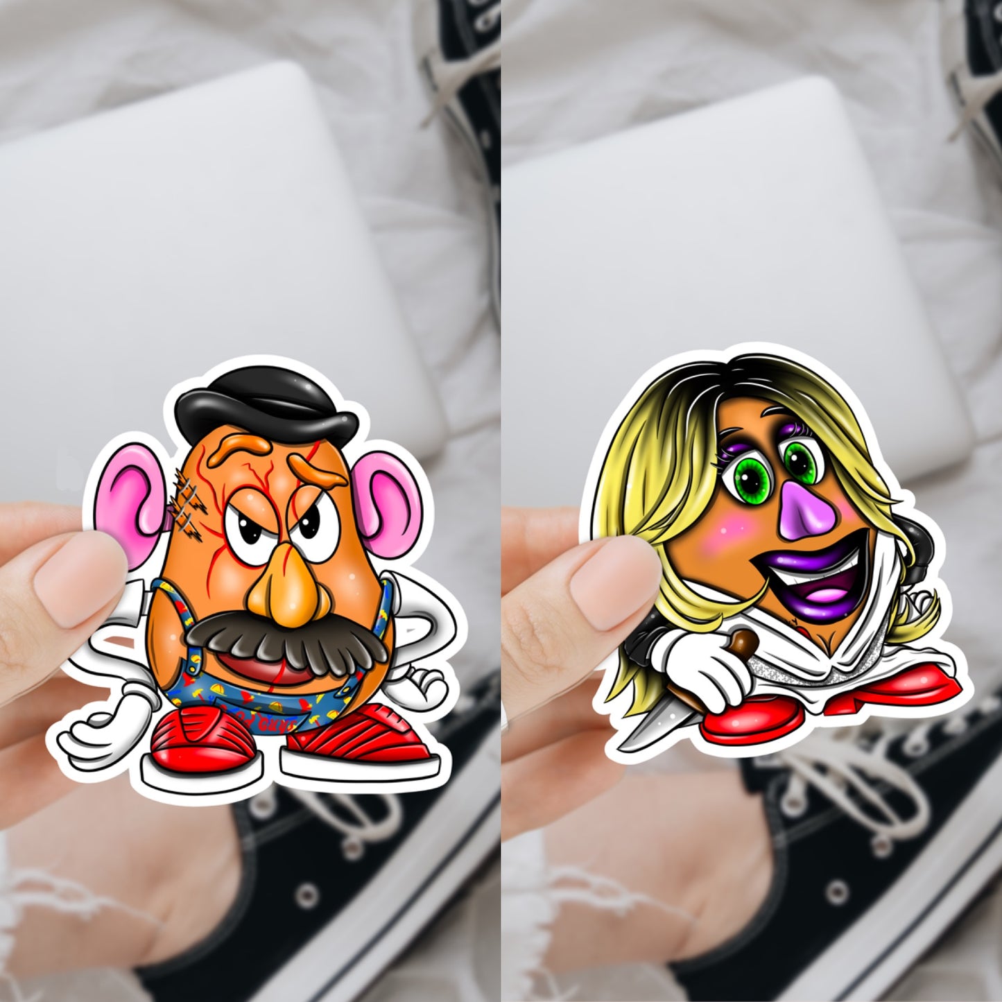 Child’s Play Potato Head Vinyl Decals (2 Designs Available)