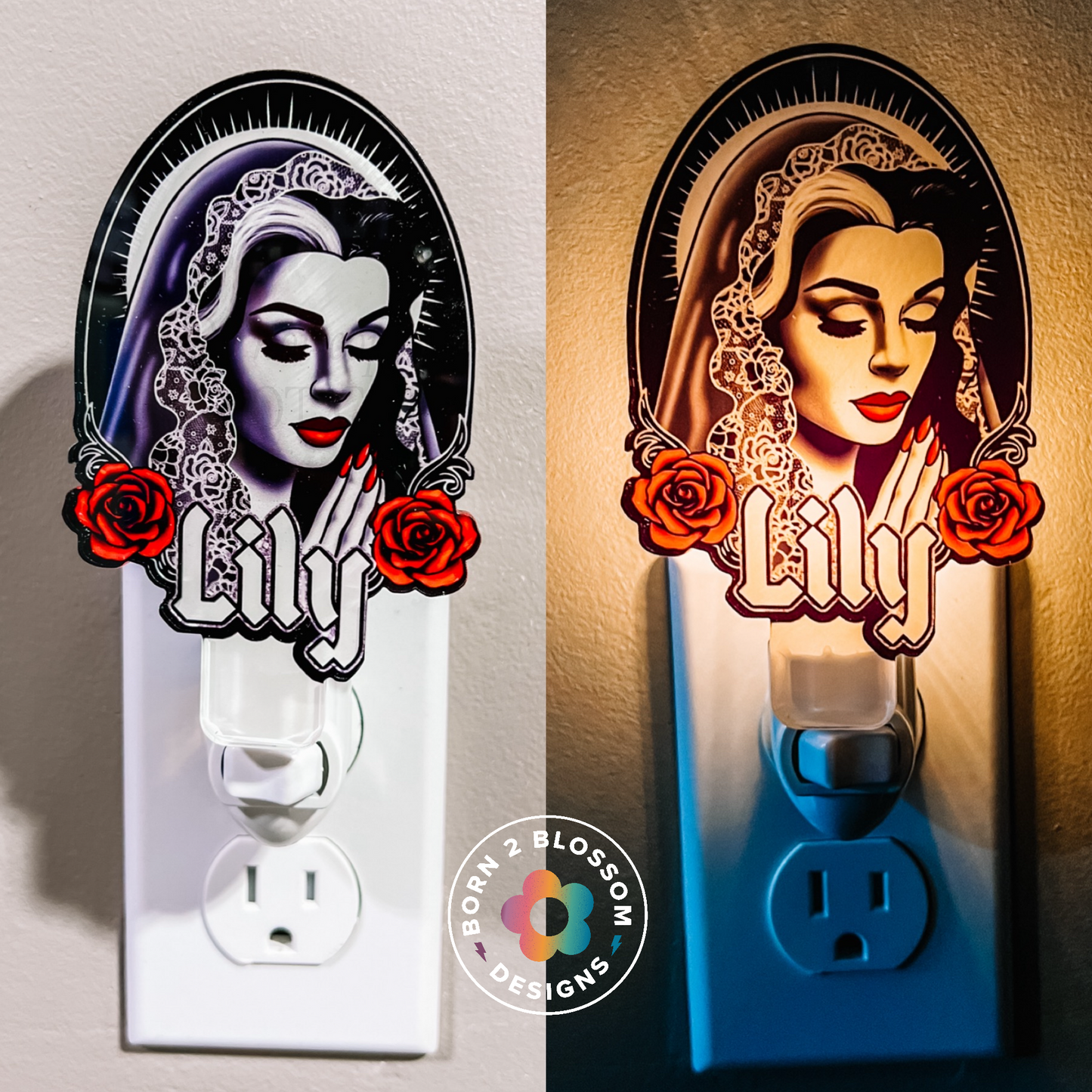 NEW CLEARANCE Lily Munster Nightlight