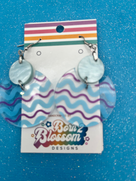 MAY CLEARANCE Ocean Waves Dangles
