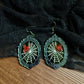Framed Spiderweb Dangles