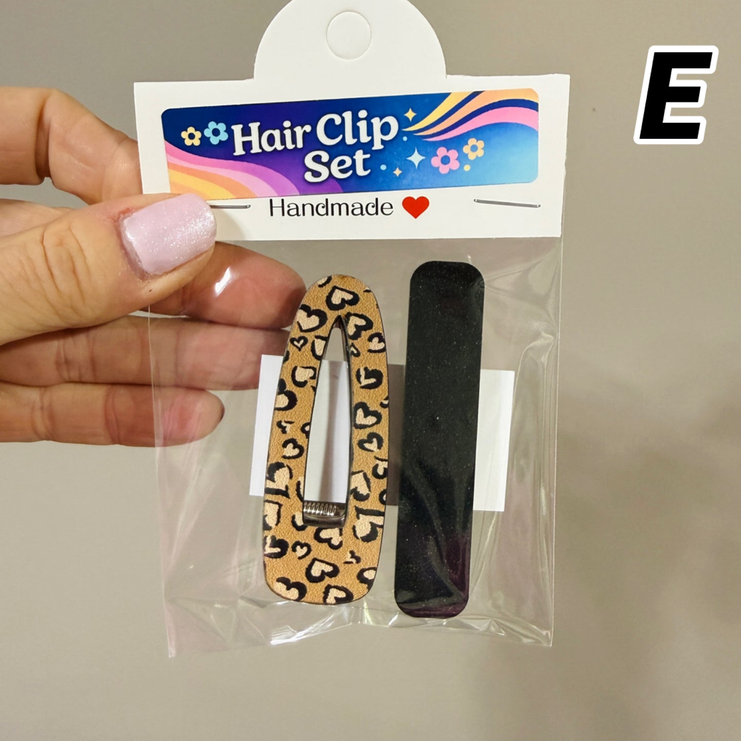 Hair Clip Set (Multiple Color Combos!)
