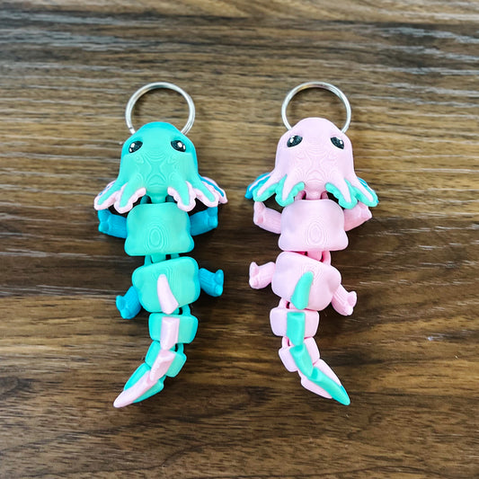 3D Printed Axolotl (Multiple Colors & Sizes)