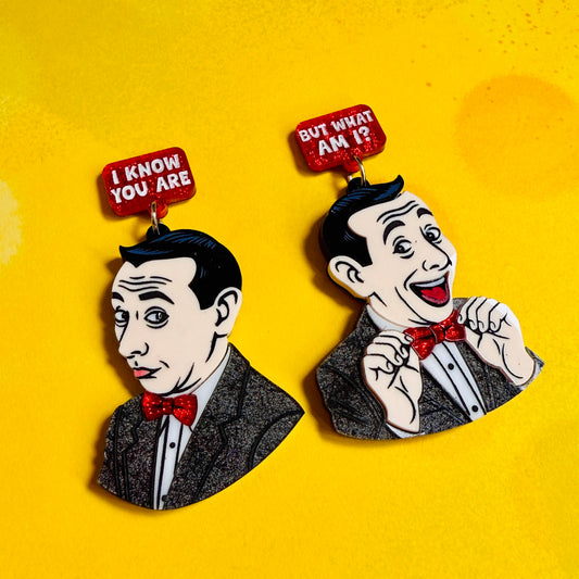 Pee Wee Herman Earrings