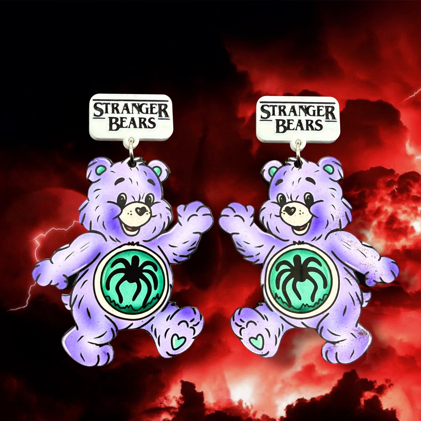 Stranger Bears Dangles (7 Designs Available!)