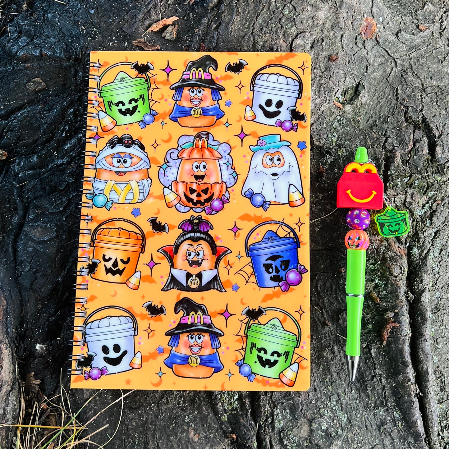 Halloween McDonalds Notebook & Pen Set