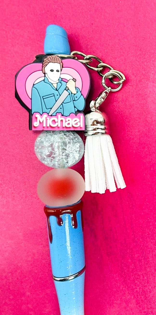 Bloody Valentine Beaded Pens