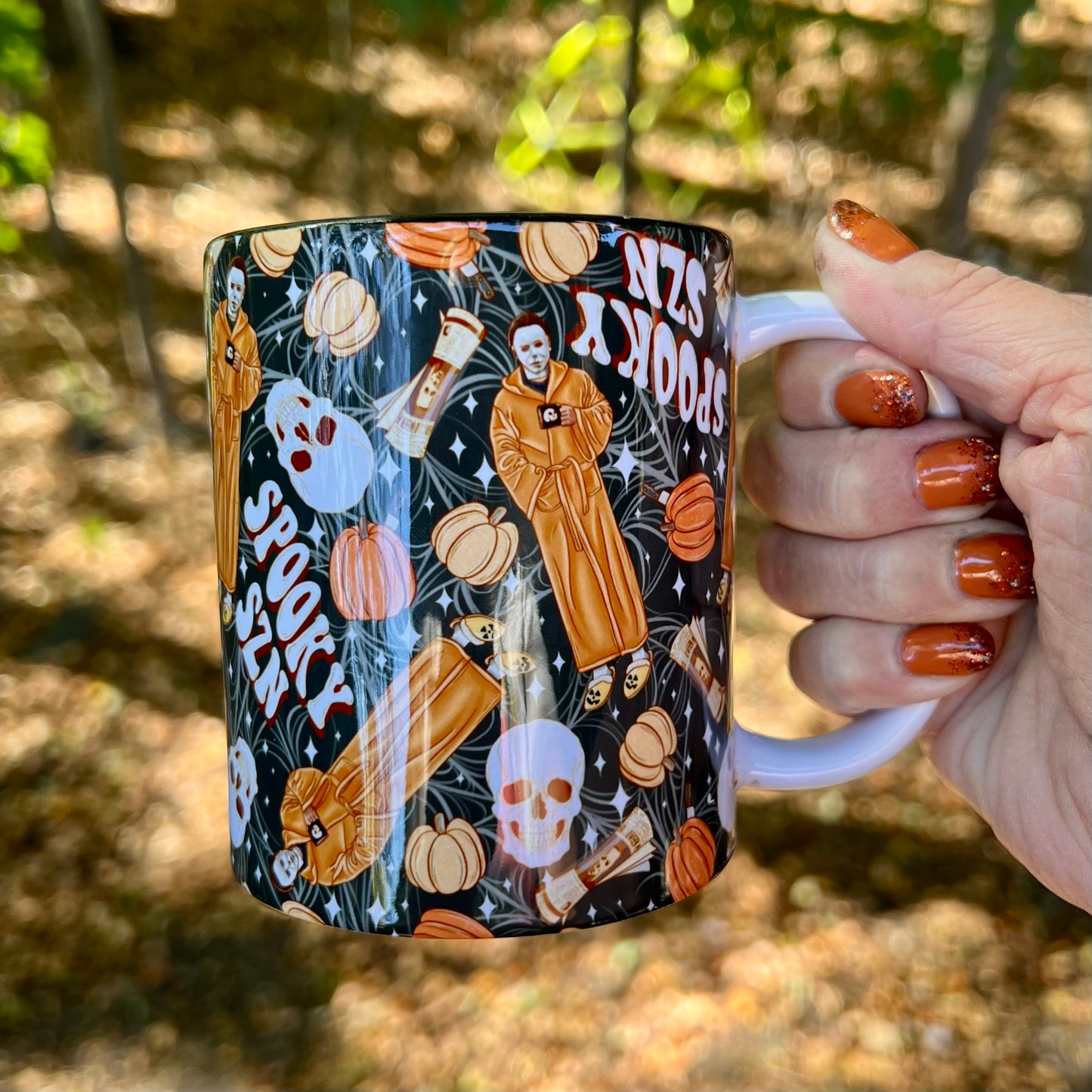 Spooky Szn Michael Ceramic Mug