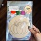 Floral Pumpkin DIY Embroidery Kit