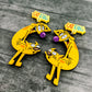 CatDog Earrings