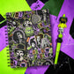 90s Halloween Notebook & Pen Set